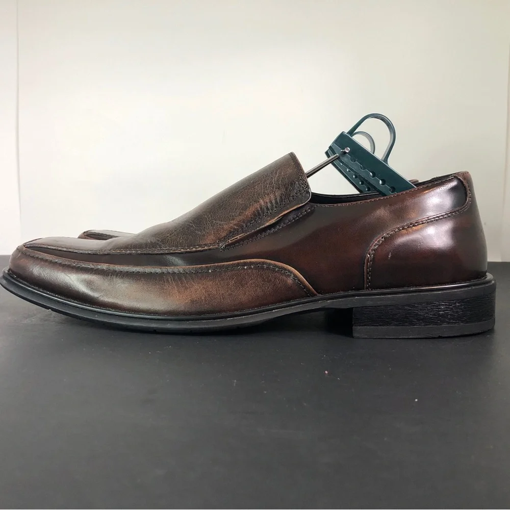 Natha Studio Men’s 840036 Brown‎ Size 11.5 M Loafers/Slip On Dress Shoes